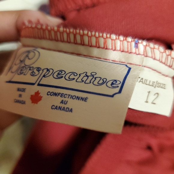 🔴 Rust coloured midi skirt with large pockets - Picture 3 of 3